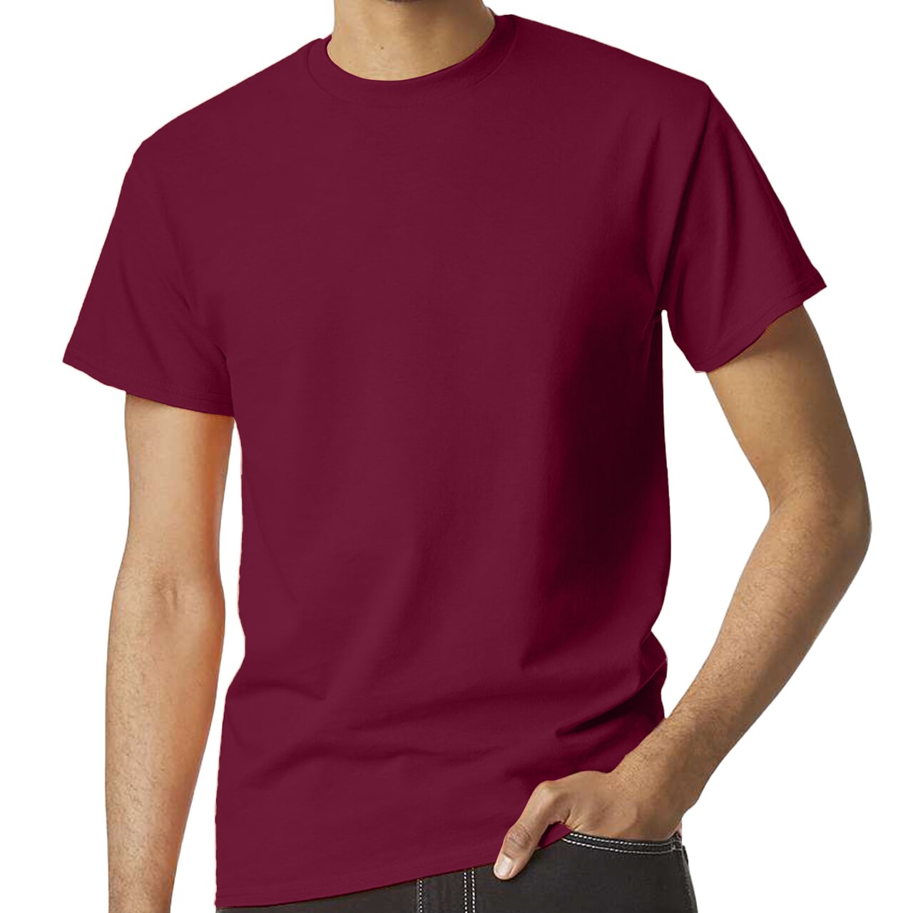 Gildan Heavy Cotton Arts & Crafts T-Shirt for Adult's, Crewneck Casual Multicolor Tee